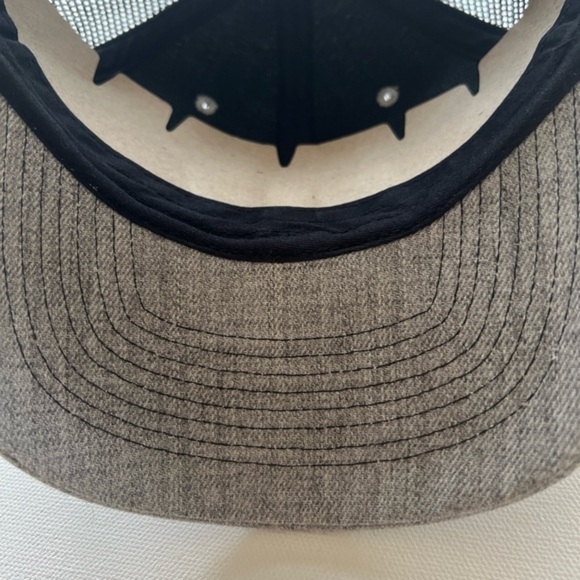 NWOT LG SEEDS Hat Cap Snap Back Adjustable Gray‎ Brown Pre Owned HT 78+116 (A1) - Picture 4 of 6